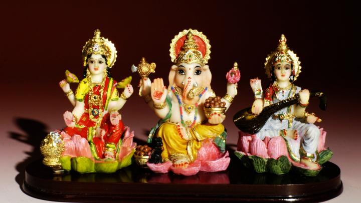 lord saraswati laxmi ganesh misc 1920x1080 wallpaper High Quality 