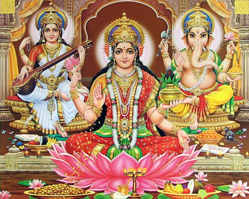 Hinduism- My Spirituality: Laxmi Ganesh Saraswati Wallpapers