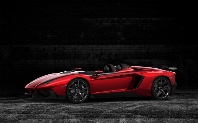 Best image of Lamborghini, desktop wallpaper of Aventador J, speedster 