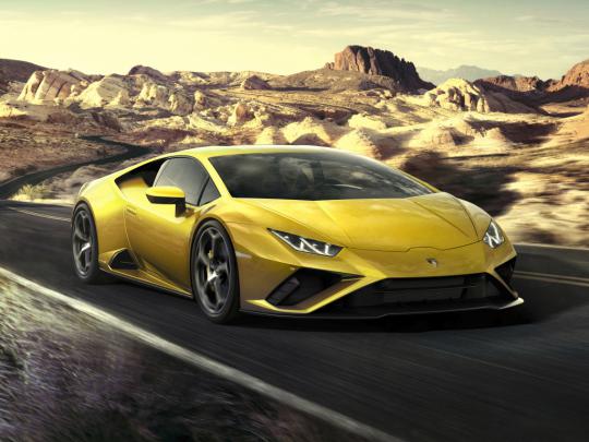 Desktop wallpaper lamborghini huracan evo rwd, on-road, 2020, hd image 