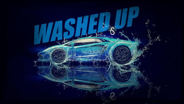 Lamborghini Aventador, Water, Blue Wallpapers HD \/ Desktop and Mobile 