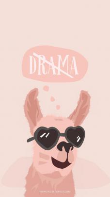 Valentine Llama Wallpapers