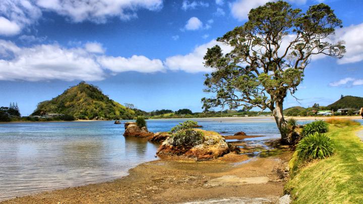 African landscape on Lake Victoria Wallpaper for Desktop 1920x1080 Full HD