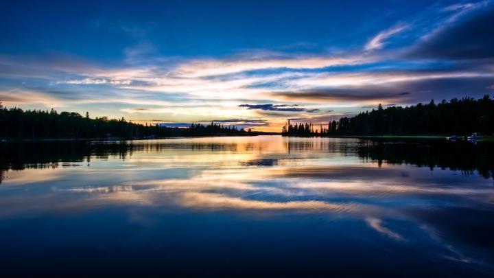 Private Dock Sunset Wallpaper for Desktop 1920x1080 Full HD