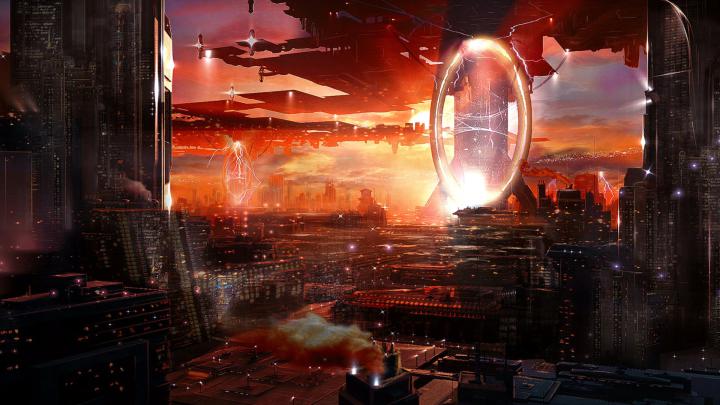 Futuristic City Wallpaper 1920x1080 -