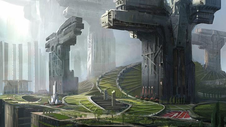 Futuristic City Wallpaper 1920x1080 -