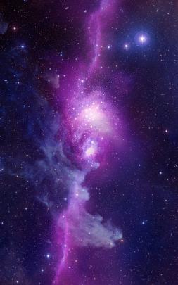 Purple Galaxy Wallpaper -