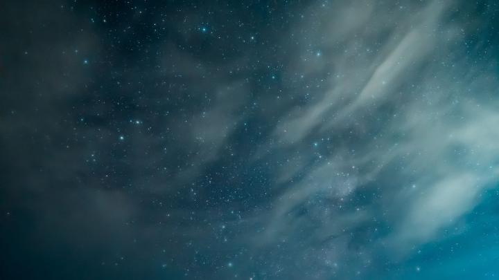 Download wallpaper 1920x1080 space, starry sky, night, constellation 