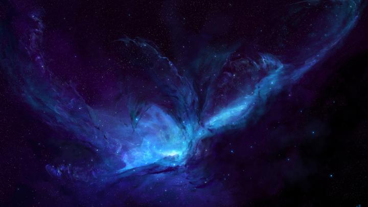 1920x1080 Blue Milky Way Galaxy 4k Laptop Full HD 1080P HD 4k 
