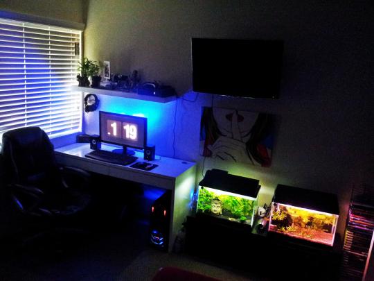 [37+] Gaming Setup Wallpaper 
