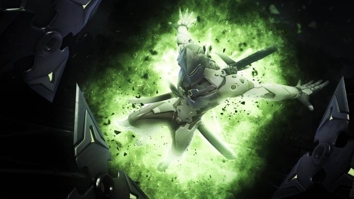 Download wallpaper: Genji from Overwatch 1920x1080