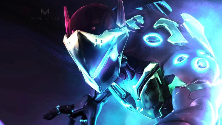 1920x1080 Genji Iron Man Crossover Laptop Full HD 1080P HD 4k 