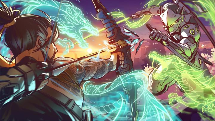 Genji (Overwatch) wallpapers 1920x1080 Full HD (1080p) desktop backgrounds