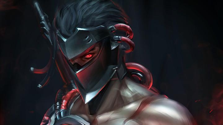 Fondos de pantalla hd genji Download 1920x1080 overwatch genji red eyes 