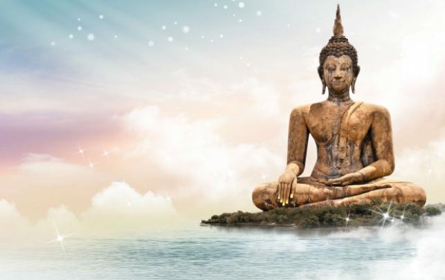 Lord Buddha With Lake wallpapers