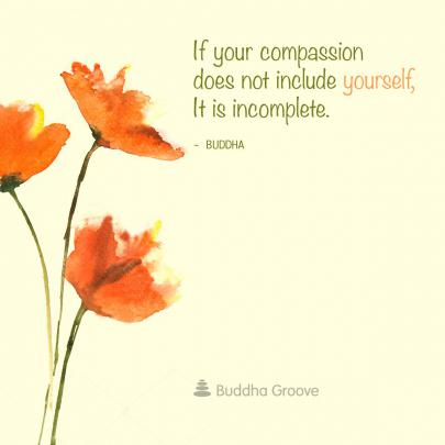 self compassion quotes buddha - a man who living a double life