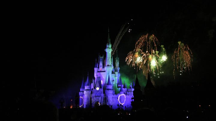 Free Magic Kingdom Fireworks Wallpaper for Desktop and Mobiles 4K Ultra 