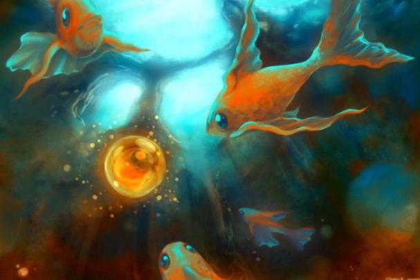 Cool Fish Backgrounds \u00b7\u2460 