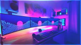 Gaming Room Wallpaper 1920x1080
