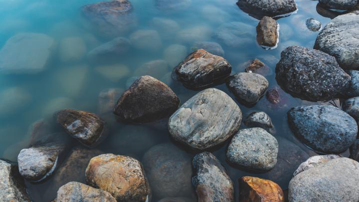 Wallpaper : landscape, water, rock, nature, rocks, Boulder, material 
