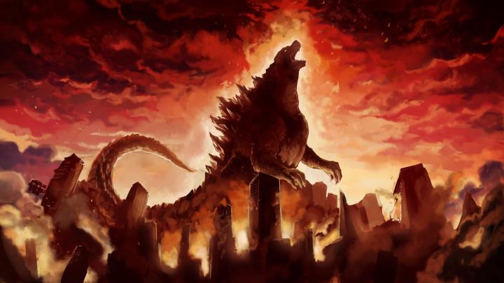 Download 1920x1080 wallpaper godzilla, a monster, artwork, full hd 