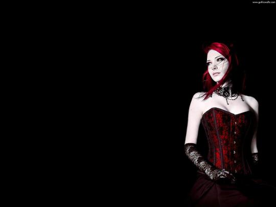 [48+] Gothic Woman Wallpaper 