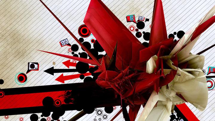 Abstract Graffiti Wallpaper -