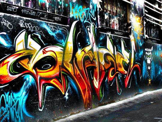 Red Graffiti Wallpaper -