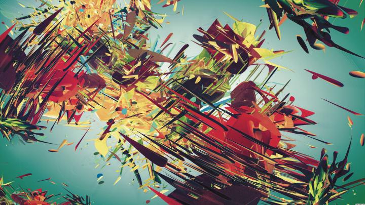 Abstract Graffiti Wallpaper -