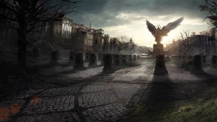 Creepy Graveyard Wallpaper (64+ images)