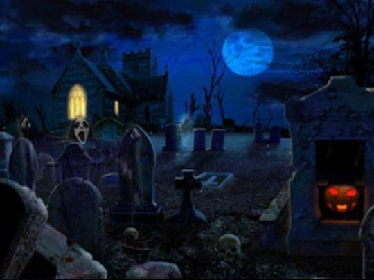 [45+] Creepy Graveyard Wallpaper 