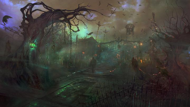 Graveyard Wallpaper -