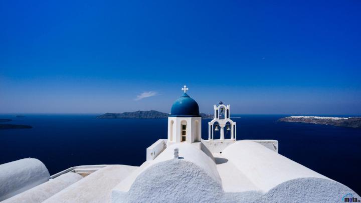 Santorini Wallpaper 1920 x 1080 -