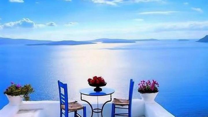 Santorini Wallpaper 1920 x 1080 -