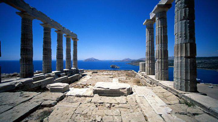 [45+] Greece Desktop Wallpaper 