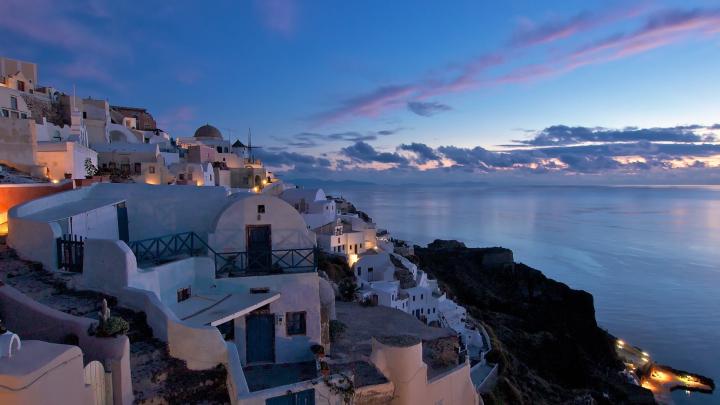 Santorini Wallpaper 1920 x 1080 -