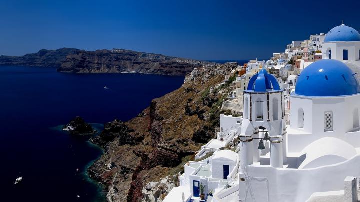 Santorini Wallpaper 1920 x 1080 -