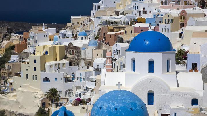 Santorini Wallpaper 1920 x 1080 -