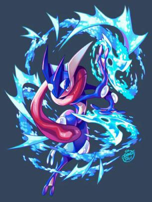 Cool Shiny Greninja Wallpaper - Santinime