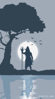 lord shiva hd wallpapers \u2013 minimalist grey phone wallpaper \u2013 Ghantee