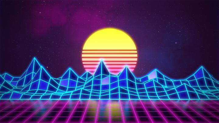 Neon Background Images \u00b7\u2460 