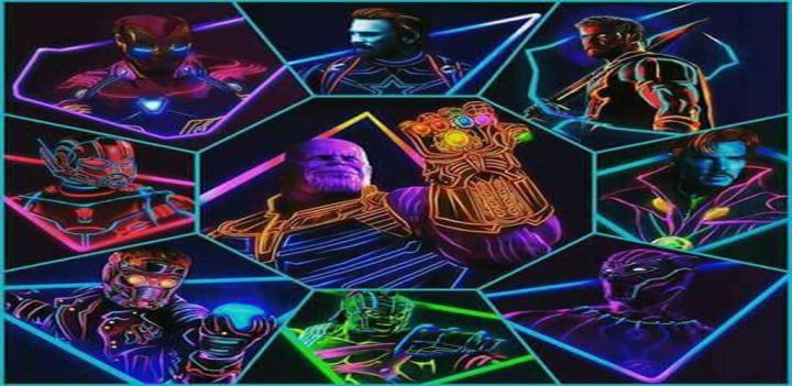 Avengers Neon Wallpaper 1.2.0 Apk Download - com.avengersneon.wallpaper 