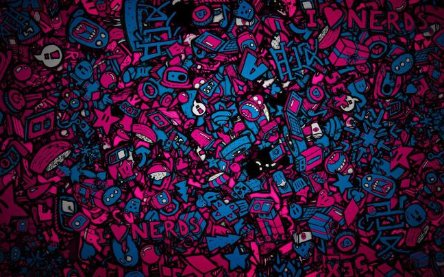 Cute Nerdy Wallpaper -