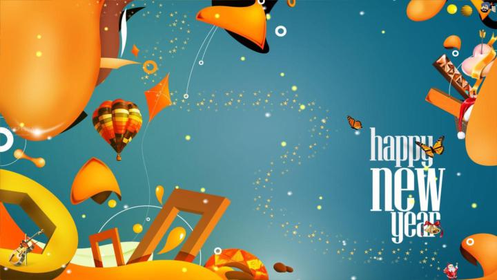 Happy New Year Wallpaper 1920x1080 - Finest Wallpapers