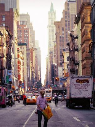 Free download New York City Street city photography wallpaper 1920x1080 