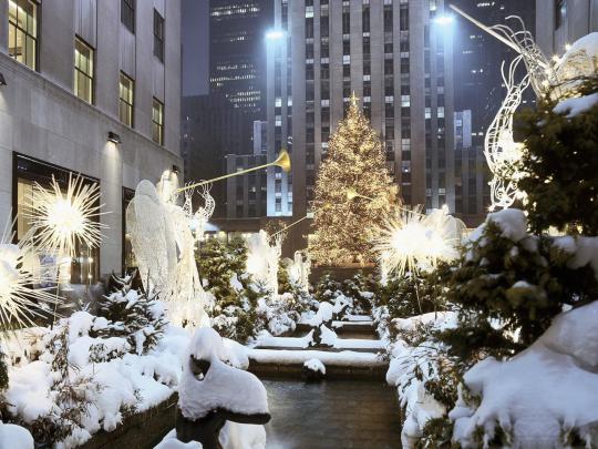 City Winter Wallpaper -