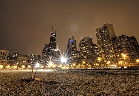 [48+] City Winter Wallpaper 