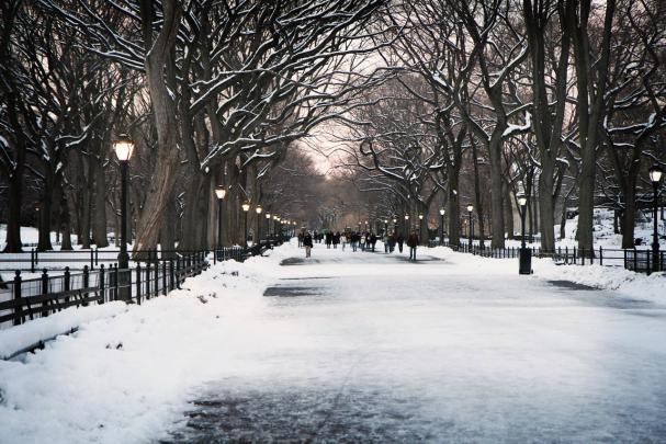 City Winter Wallpaper -