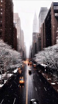 New York Snow Wallpapers - Top Free New York Snow Backgrounds 