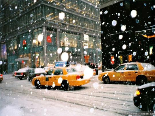 New York Winter Wallpaper -